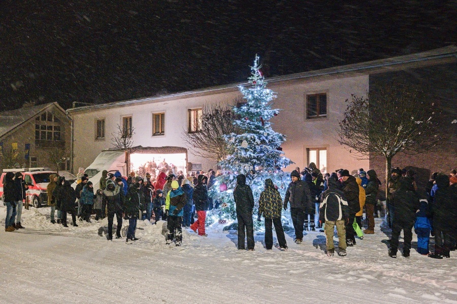 vánoční strom Žimrovice