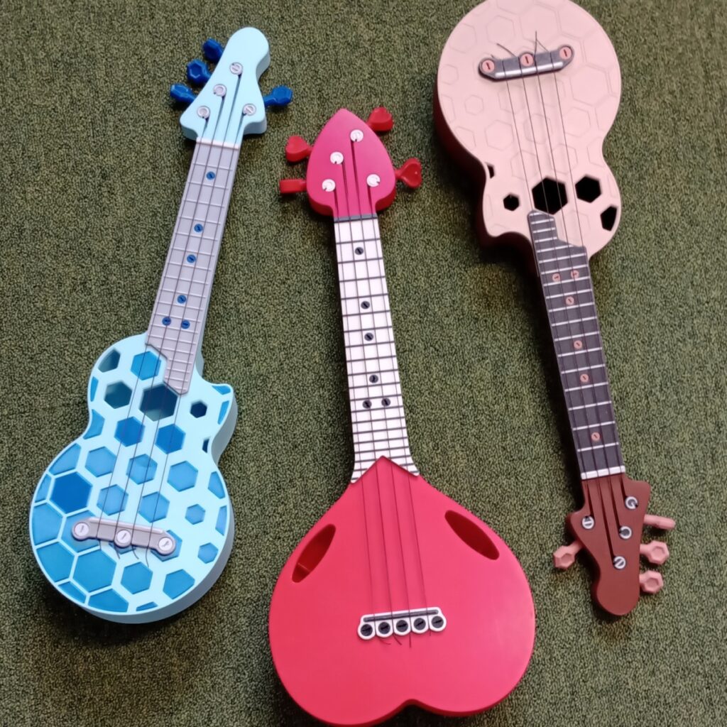 3d tisk ukulele